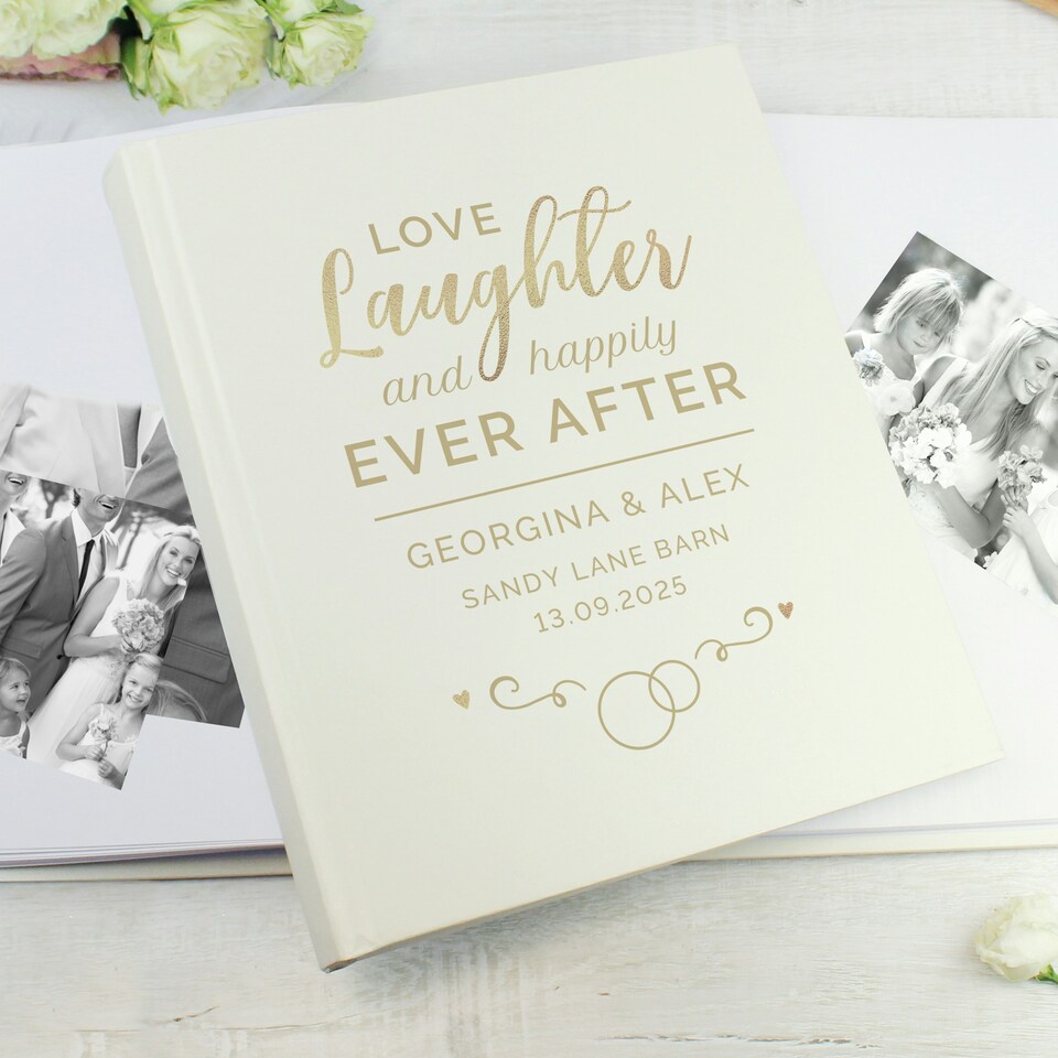 image 1 of Personalised Wedding Traditional Photo Album