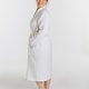 image 3 of Martex Linen Bathrobe Medium White