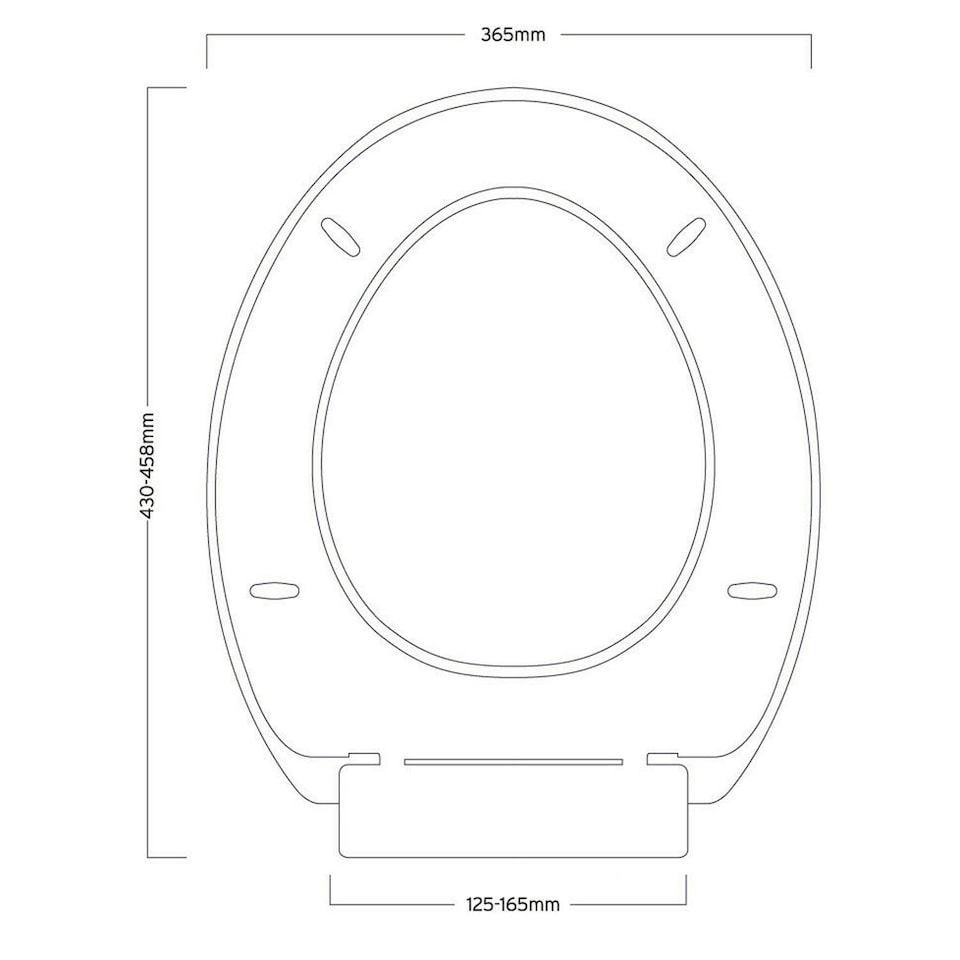 image 1 of Showerdrape Toledo White Wrap Over Plastic Toilet Seat