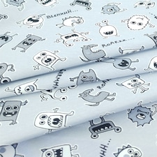 Grey Cotton Canvas Fabric for Bag Making, Dressmaking, Upholstery, 140cm / 55" Wide - per metre