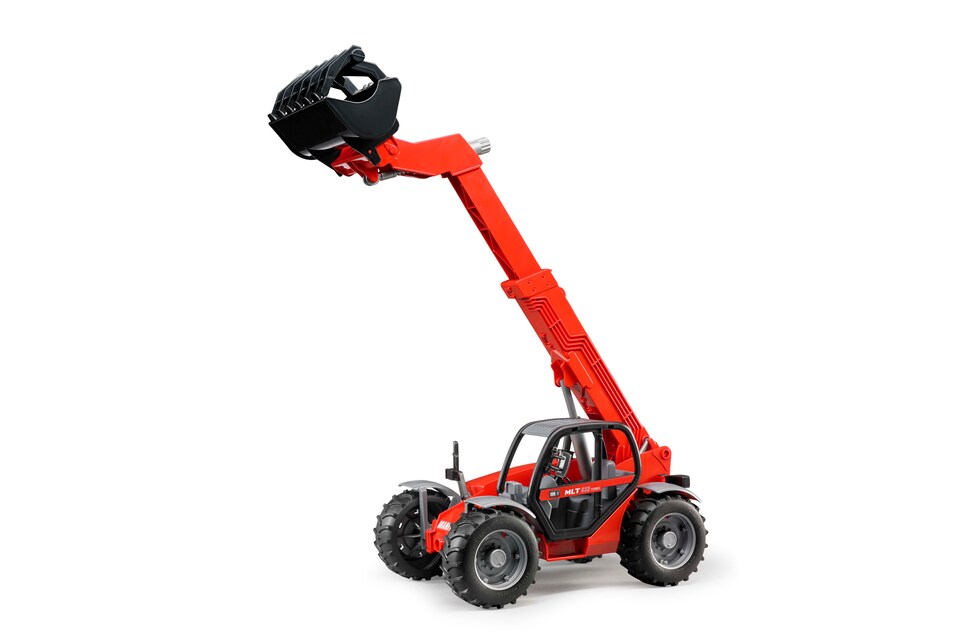 image 1 of Bruder Manitou Telescopic loader MLT 633 Construction Loader Model