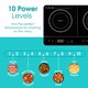 image 7 of Abode Portable Induction Hob Double Digital with Touch Control 2800W AINDH2003