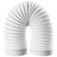 image 5 of SPARES2GO Air Conditioning Duct Hose 6" PVC Flexible Vent Pipe 152mm 3 Metre UNIVERSAL