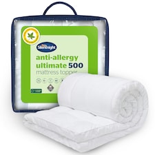 Silentnight Anti Allergy Ultimate 5cm Mattress Topper White | Double