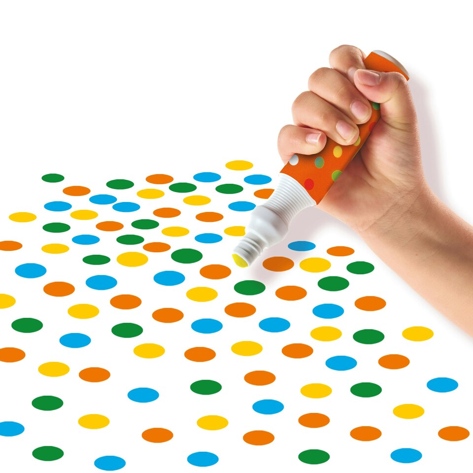 image 1 of SES Creative Dot Markers - 4 Colours XXL