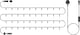 image 9 of String Lights Black Rubber IP65 10m/80 LED Cool White