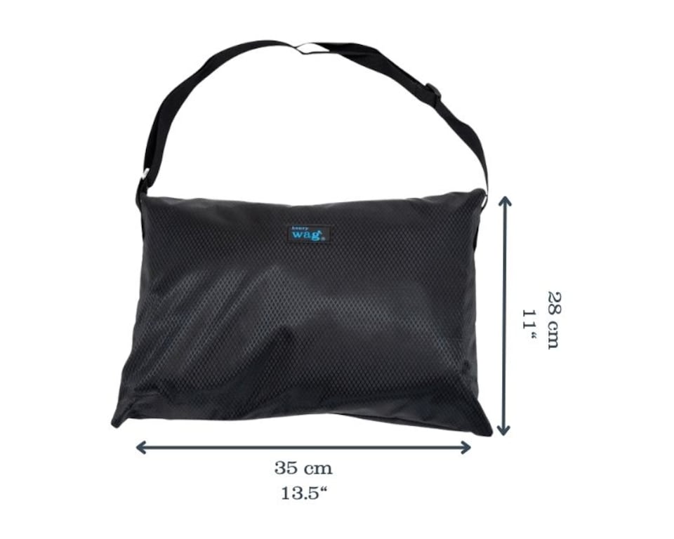 image 1 of Henry Wag Easy-Roll Travel Pet Bed & Large Travel Bowl 750ml Combo
