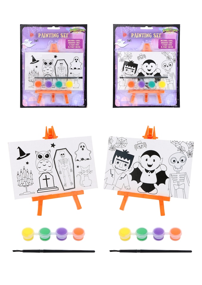 image 1 of Single Mini Halloween Painting Set