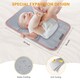 image 5 of LOVEVOOK Nappy Bag Backpack, Nappy Tote Bag with Insulated Pockets,Baby Bag for Girl Boy with Changing Pad,Large Baby Diaper Bag with Pacifier Case,Anti-Theft Travel Backpack for Women,Pink-Gray