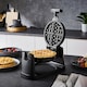 image 2 of Geepas 1000W Rotating Belgian Waffle Maker