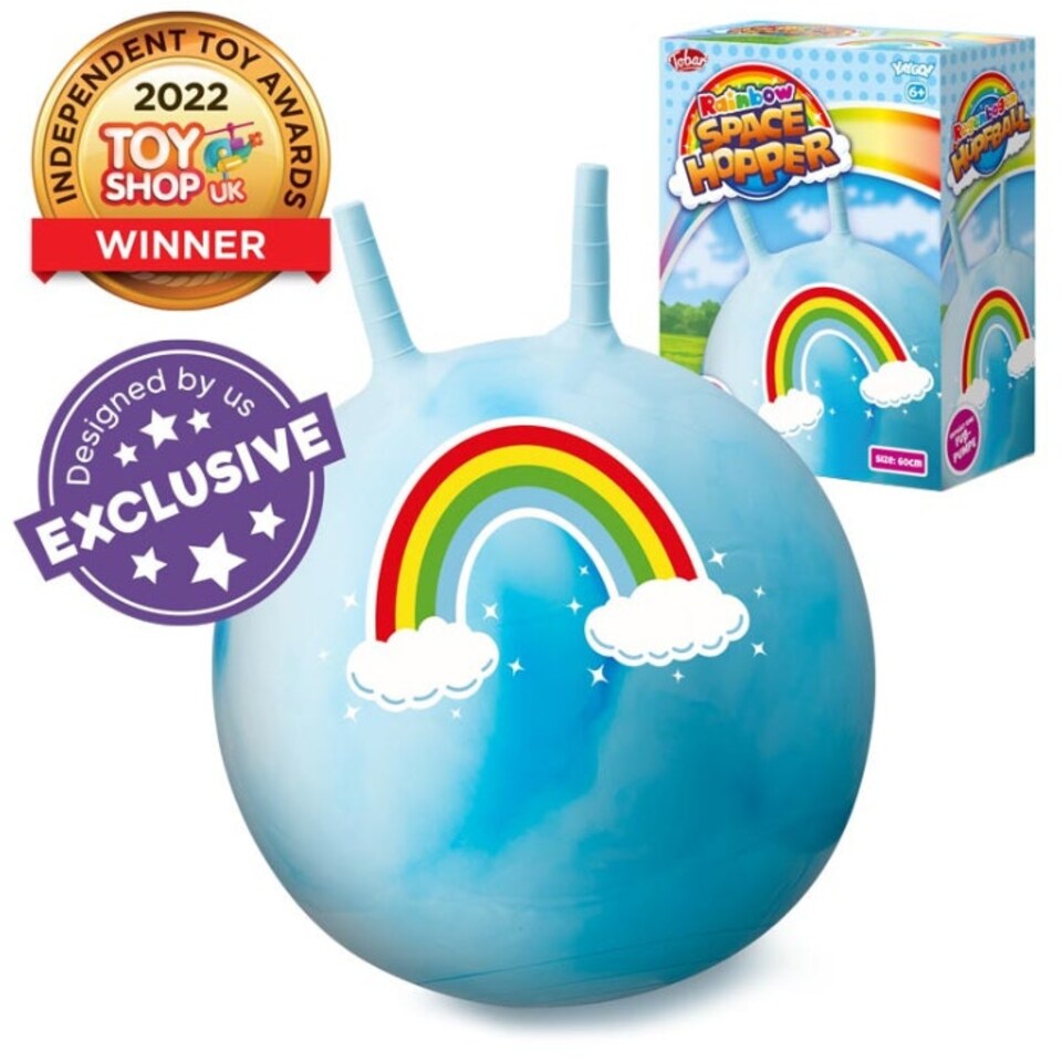 image 1 of Rainbow Space Hopper