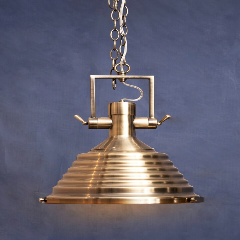 image 1 of Interiors by Premier Medium Chrome Pendant Light
