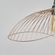 image 3 of ValueLights Covelas Painted Copper Ceiling Pendant Shade & Bulb | Copper