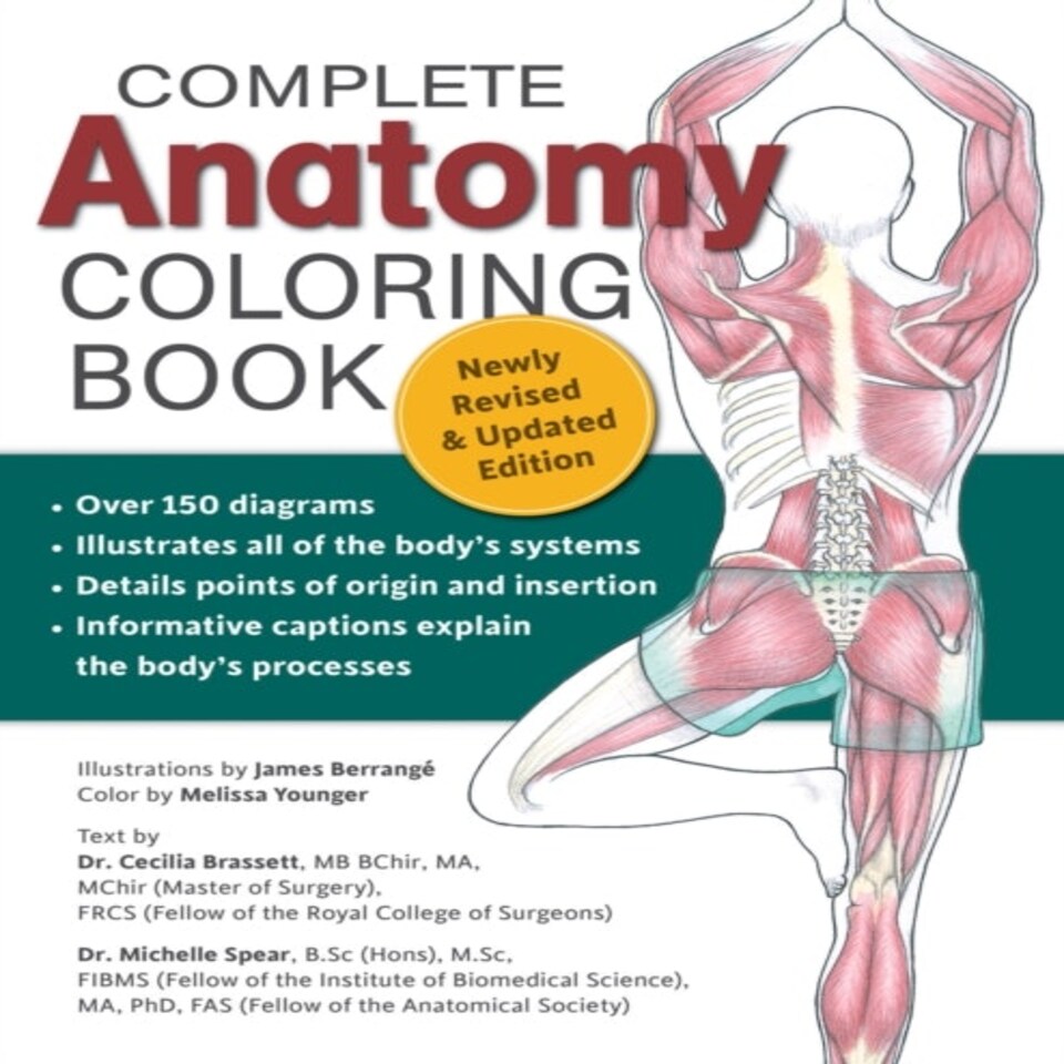 Complete Anatomy Coloring Book Newly Revised And Updated Edition