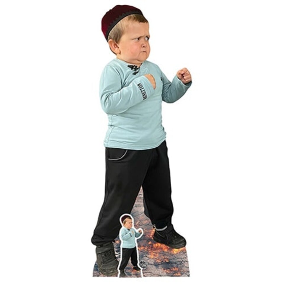 Hasbulla Magomedov Fighting Stance Small Lifesize Cardboard Cutout 95cm
