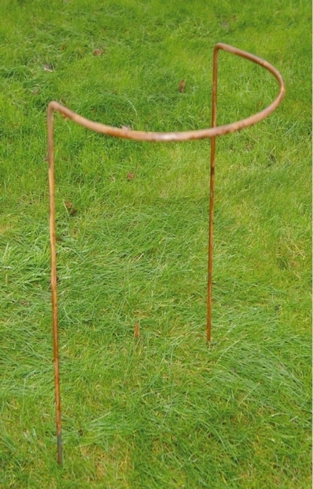 Border Support Rust (Pack of 4) - L180 x W250 x H900 cm - Bare Metal/Ready to Rust