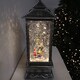 image 6 of 27cm Glitter Water Spinner Lantern - Warm White LED - Christmas Tree