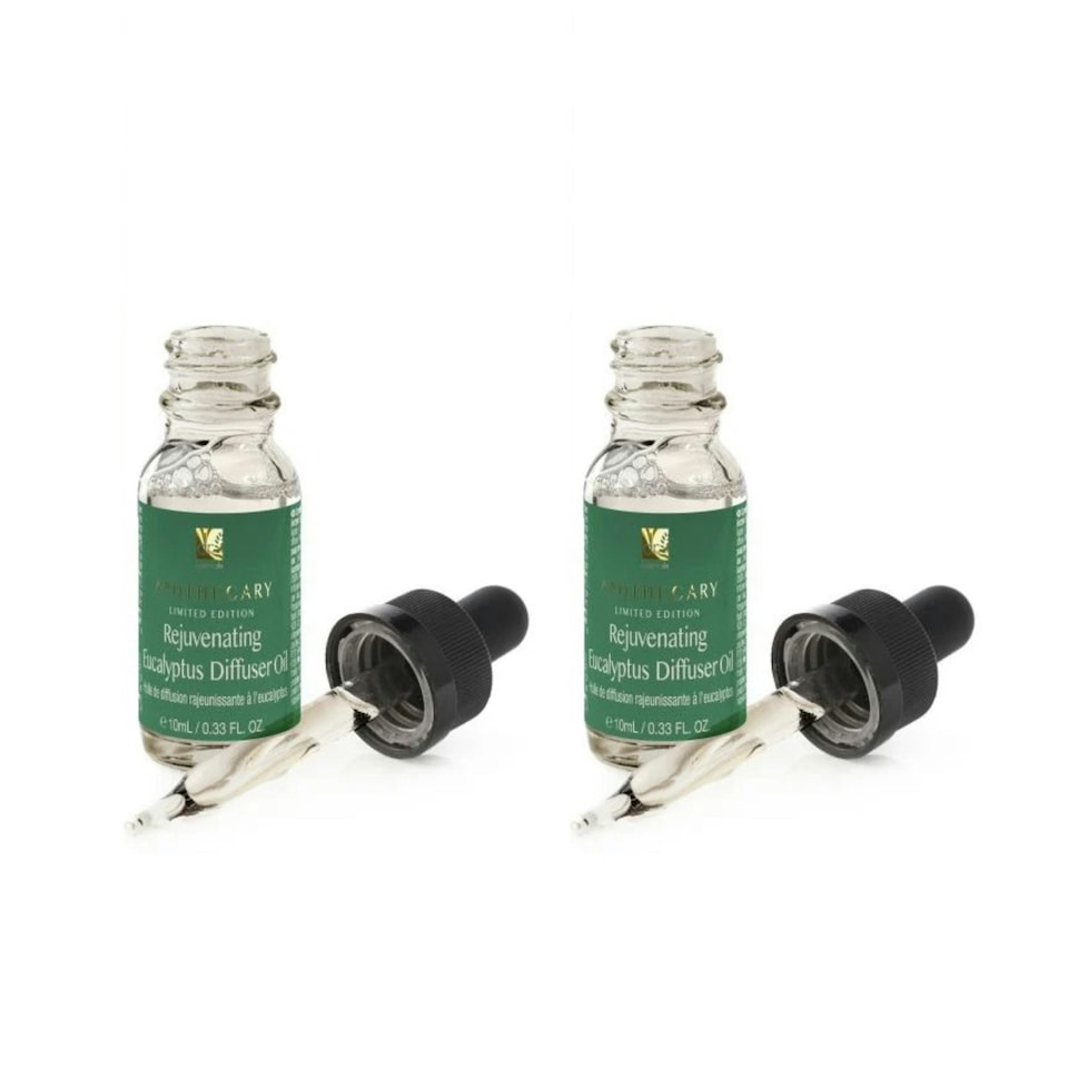 image 1 of Dr Botanicals Rejuvenating Eucalyptus Diffuser Oil 10ml Twin Value Savings Pack