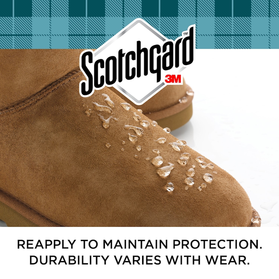 image 1 of Scotchgard Suede & Nubuck Shoe Protector & Water Stain Repellent 400ml Twin Pack