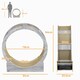 image 7 of PawHut Cat Treadmill with Brake, Scratching Pads for Indoor Cats, Grey