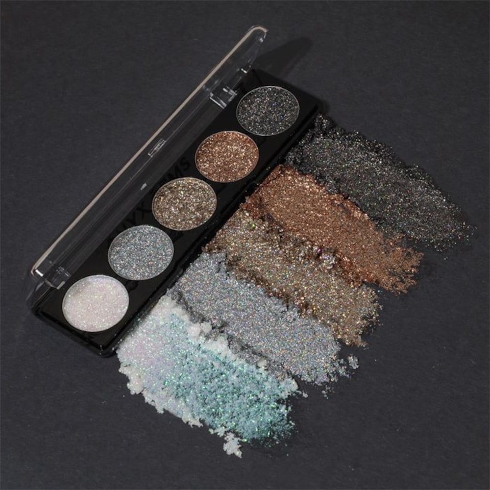 image 1 of Profusion Glitter Gems Onyx Gems | Silver