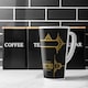 image 2 of Art Deco Retro Latte Mug