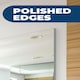 image 1 of Circuitt 4mm Sheet Mirror Glass 183 x 91CM 6ft x 3ft Polished Edges N/A
