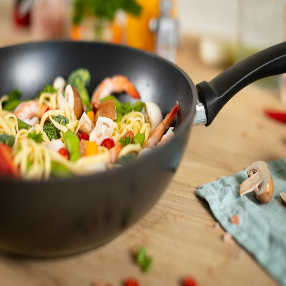 image 1 of Easy Induction Wok 28cm