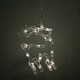 image 2 of 19cm Battery Operated Light up Christmas Reindeer Window Decoration with Warm White LEDs