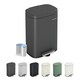image 1 of CozyLiving 5L Kitchen Pedal Bin Bathroom & Office Compact Rubbish/Waste Bin