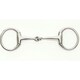 image 2 of Lorina Single Jointed Eggbutt Bradoon - Silver - 5.75in