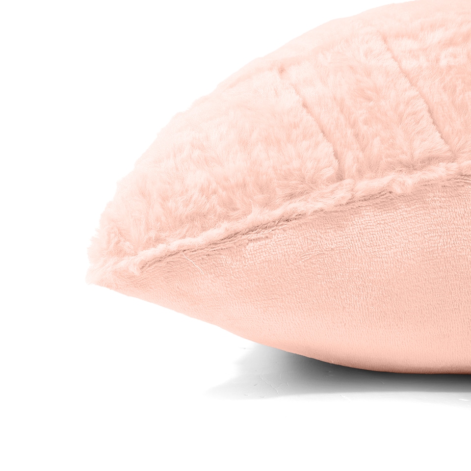 image 1 of Living and Home 3Pcs Duvet Cover and Pillowcases Bedding Set, King- Pink | Pink | King