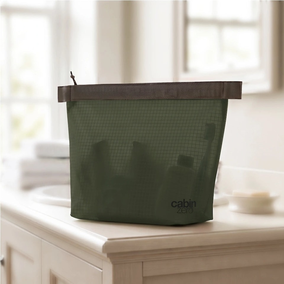 image 1 of CabinZero Ultralight Wash Pouch, Everyday Family Toiletry Bag