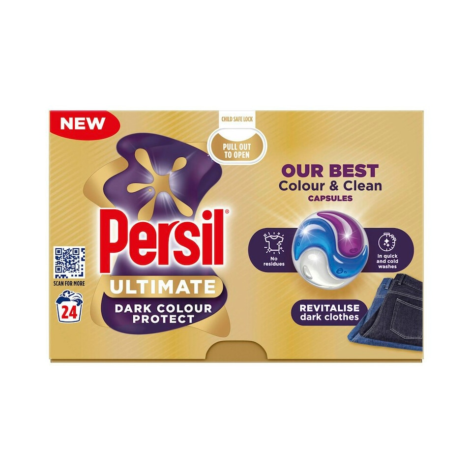 Persil Ultimate Dark Colour Protect Capsules 24's x 3