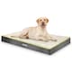 image 2 of Dreamcatcher Grey XL Dog Bed Orthopaedic Extra Large Flat Crate Mattress 104x74x9cm | Grey | Grey | 1
