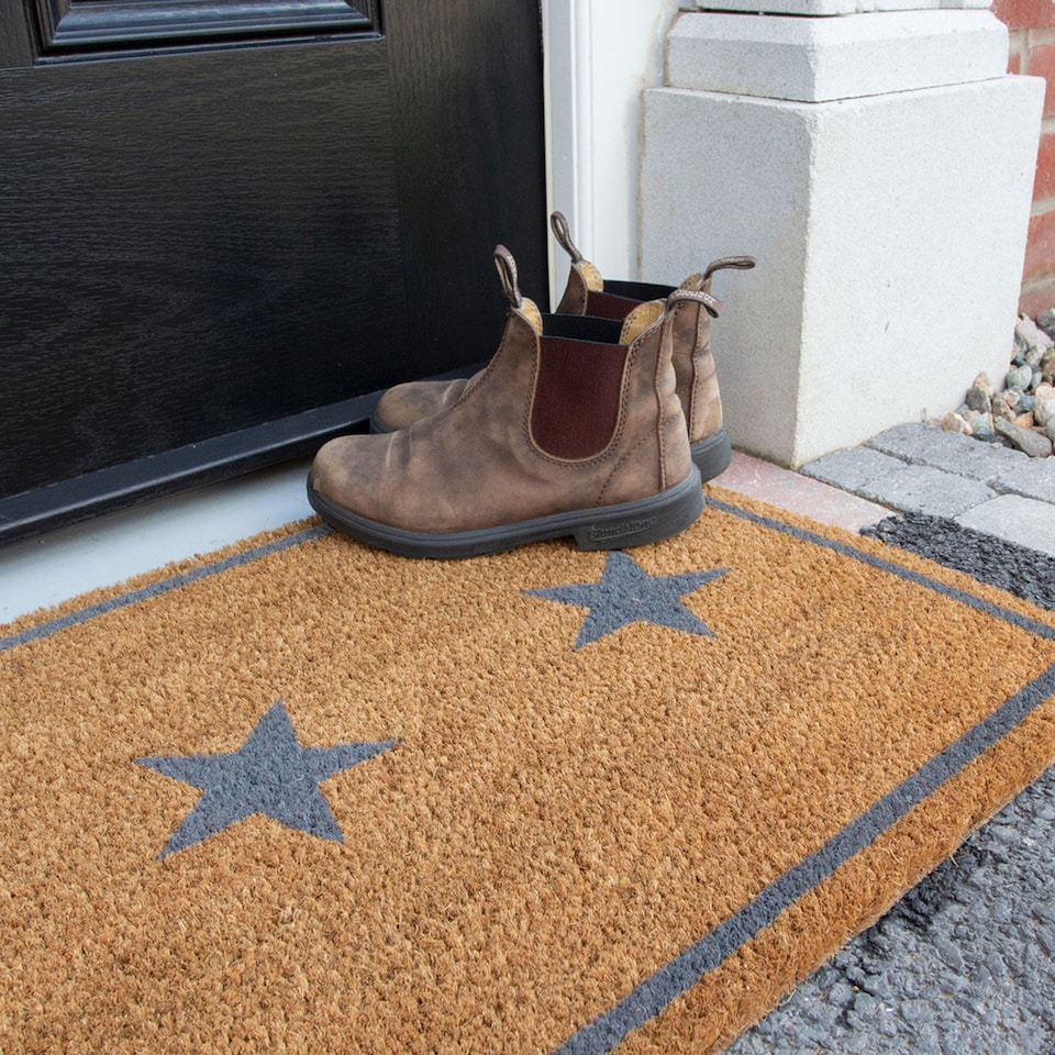 image 1 of KUKOON 3 Star Coir Doormat 45cm x 75cm