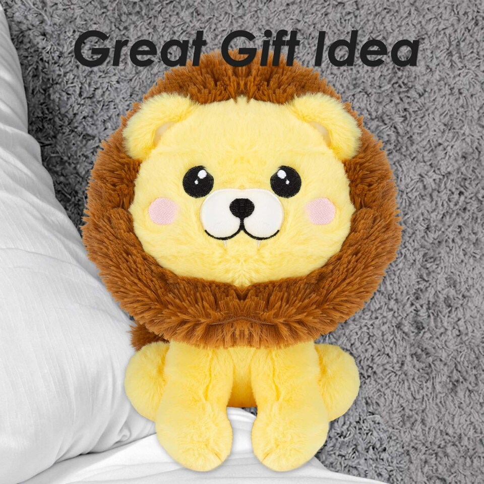 image 1 of PMS Kawaii Zoo Lion Soft Toy Multi-coloured - 25cm x 16cm