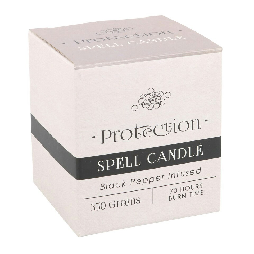 image 1 of Black Pepper Infused Protection Spell Jar Candle