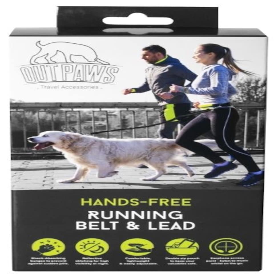 Pet Brands OutPaws Running Belt Lead