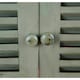 image 5 of Primrose 6in Country Window Glass Garden Mirror with Shutters