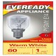 image 2 of Eveready Pygmy E14 60lm 15W 2800K (Warm White) Halogen Bulb - Pack of 1
