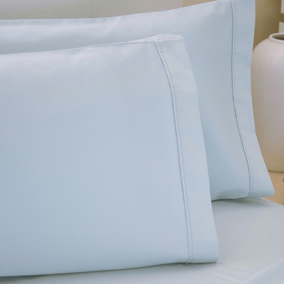 Belledorm 200 Thread Count Egyptian Cotton Housewife Pillowcases (Pair) - Ocean - One Size
