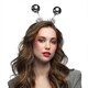 image 1 of Silver Disco Ball Boppers Headband Fancy Dress