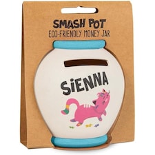 Smash Money Pot Bamboo Pre Personalized Sienna