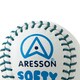 image 3 of Aresson Softy Leather Rounders Ball - White - One Size