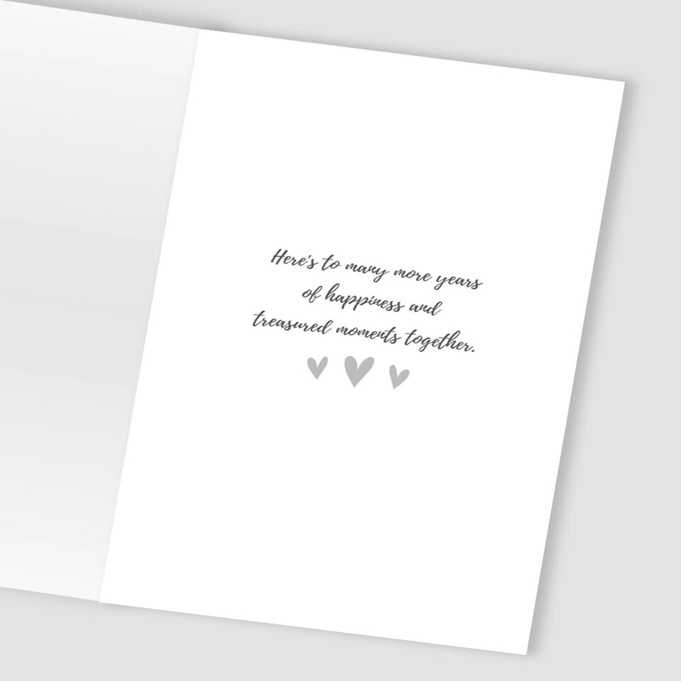 image 1 of Brother & Sister-In-Law Hand-Finished Anniversary Card