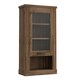 image 1 of Corona 1 Door  Wall Display Cabinet in Tabak Oak
