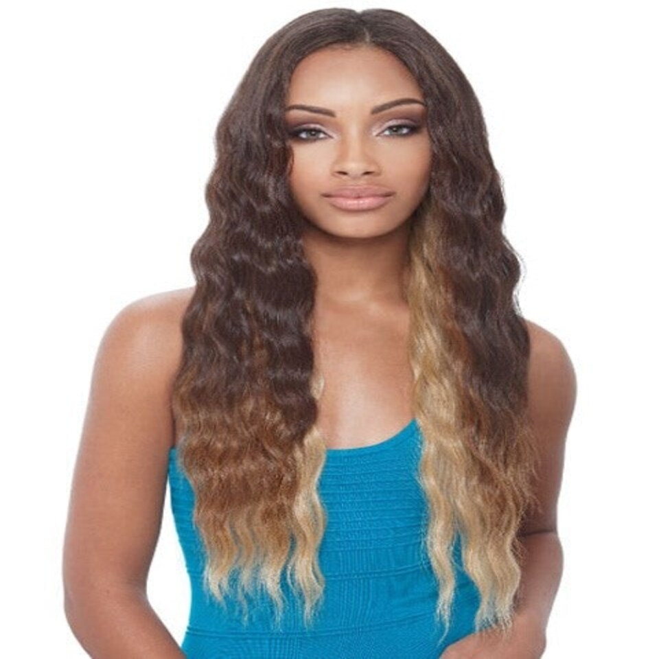Janet Collection Natural Brazilian Bundle 1 Pack Solution Syn Loose Wave 6PCS Multi | OM3T613 | One Size