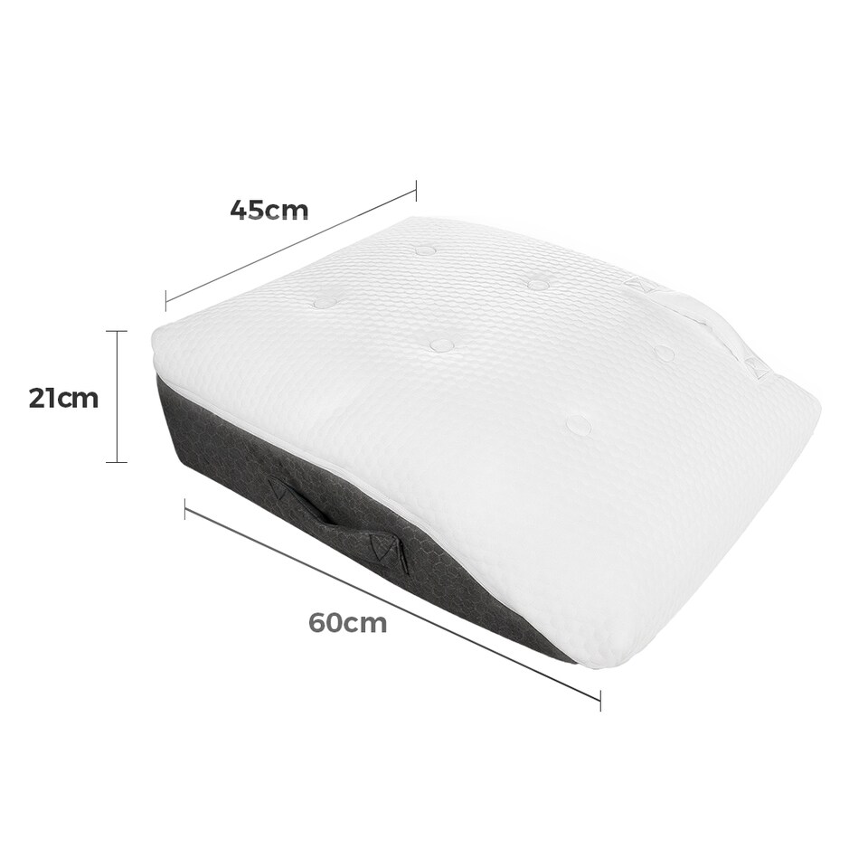 image 1 of Lavio Leg Elevation Pillow Momory Foam Wedge For Knee Hip Lower Back Pain Relief
