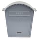 image 1 of EMtronics Wall Mountable Post Box - Dark Grey | Multi